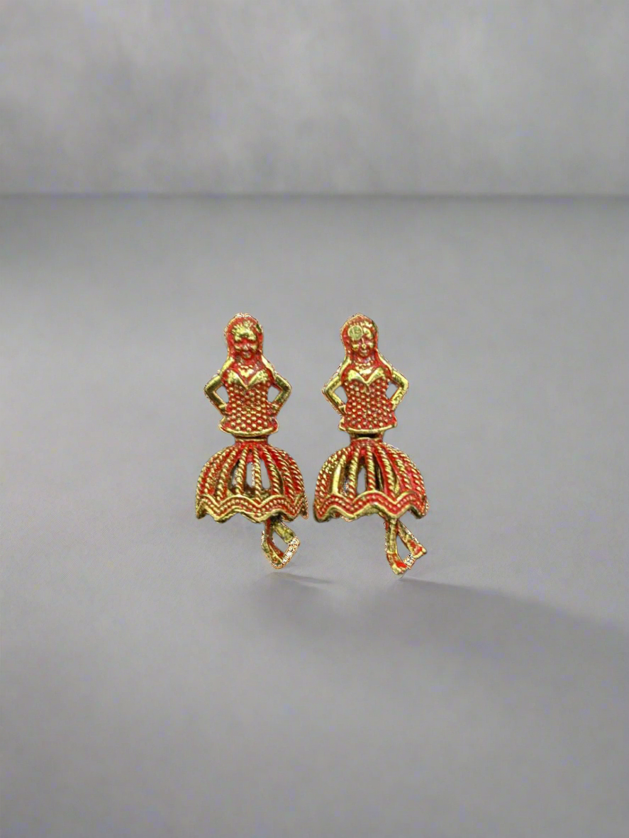 Dancing lady earrings