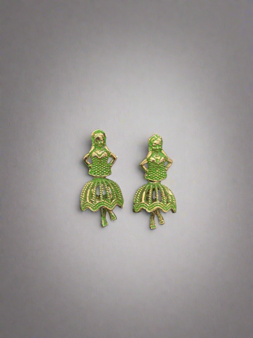 Dancing lady earrings